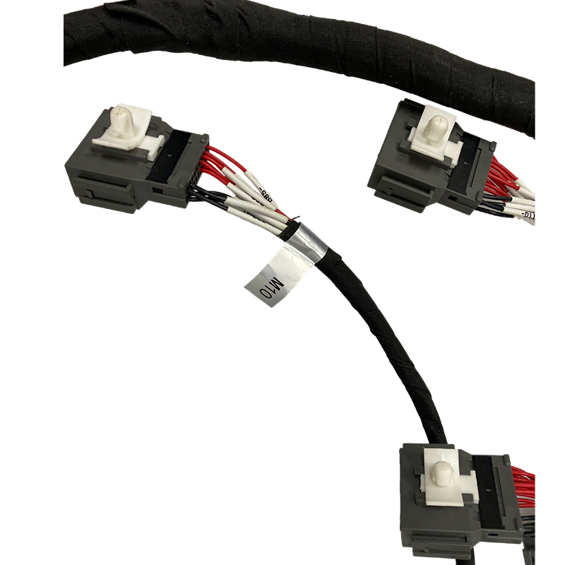How does the new energy wiring harness help electric vehicles reduce their carbon footprint?